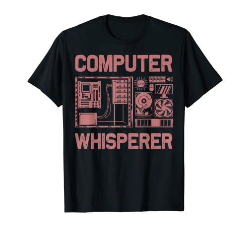 Funny Computer Geek Tech Nerd Gift Hombres Mujeres Cool Support Camiseta