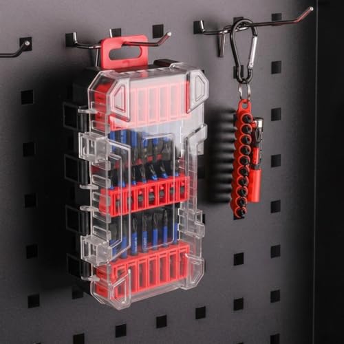 Image of JPT 42-Piece Impact Rated S2 Steel Bit Set | Phillips, Pozidriv, Torx, Hex & Slotted Bits with Bit Holder & Socket Adapter | Taiwan Material for Impact Driver & Drill | Ultra Heavy Duty