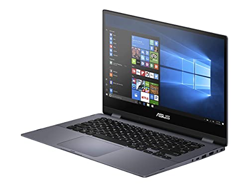 2021 Flagship Asus Vivobook Flip 14 Thin And Light 2 In 1 Laptop 14” Fhd Touchscreen 8Th Gen Intel Core I3-8145U(Beat I5-7200U) 4Gb Ram 128Gb Ssd Fingerprint Backlit Usb-C Win10 (Renewed) #TOP3