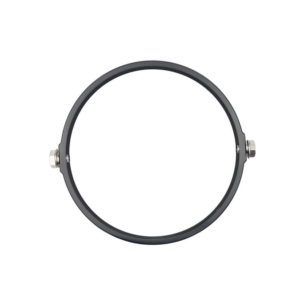 Adaptador LED redondo con soporte montaje barra luz y accesorios de motocicleta 6