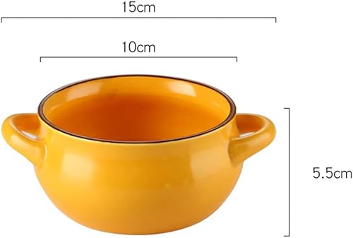 Miniatura 3 de Cabilock Tazón de postre para pudín Tazón de sopa de vapor, cuencos de ramequín, tazón de ensalada, tazón de cereales, cuencos de cerámica para