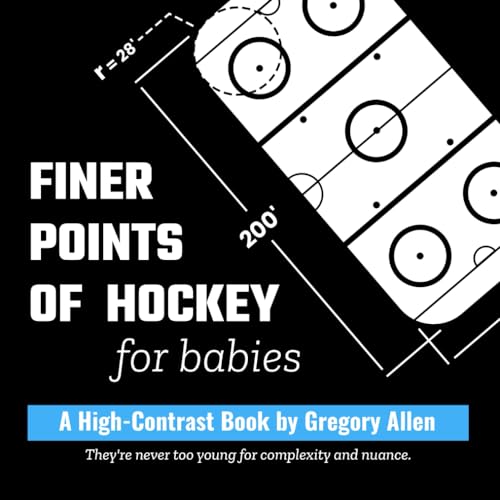 Image of Finer Points of Hockey for Babies: A High-Contrast Book (Finer Points for Babies)