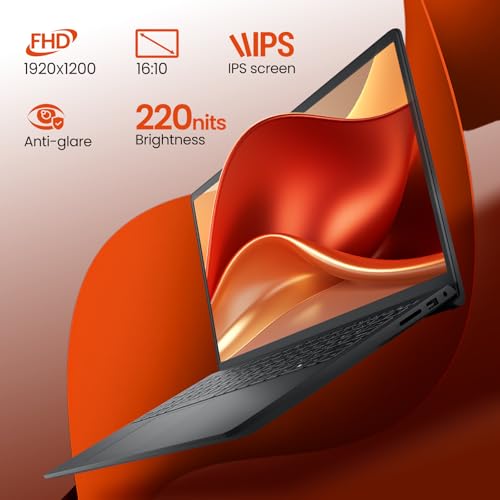 Image of Dell 15 Laptop DC15250 Touchscreen for Business & Student,13th Gen Intel Core i7-1355U (Up to 5.0GHz), 15.6 inch FHD, Windows 11 Pro, Copilot AI, WiFi 6 & BT(32GB RAM | 1TB SSD)