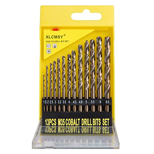 XLCMSY M35 Cobalt Drill Bit Set