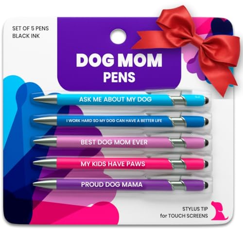 Funny Dog Mom Pen Set