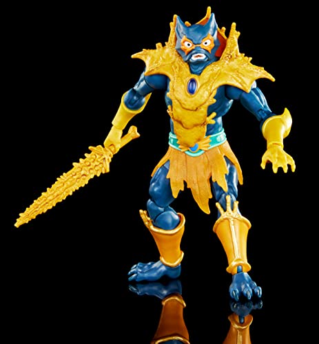 Masters of the Universe Masterverse Action Figure Mer-Man, Deluxe Collectible with Sword, Swappable Hands and Chest Armor - Image 2
