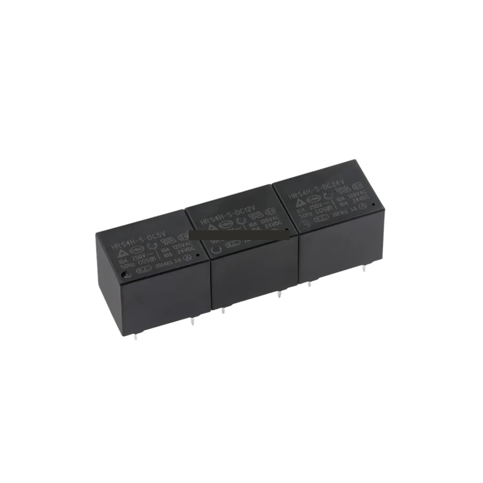 ICXLPMC 10pcs HRS4H-S-DC12V 4PIN relay