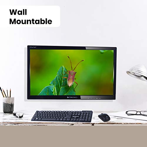 Image of ZEBRONICS 18.5(46.9cm) Monitor with HDMI and VGA Port(Black)