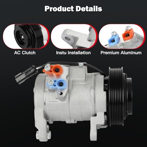 Image of cciyu AC Compressor for Dodge Durango for Chrysler Aspen 4.7L 5.7L