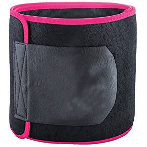 Sweat Waist Trimmer Fat Burner Body Slimming Belt Large