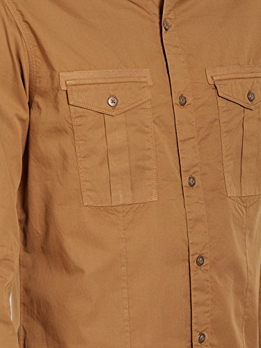 Image of Spykar Men's Solid Slim Fit Shirt