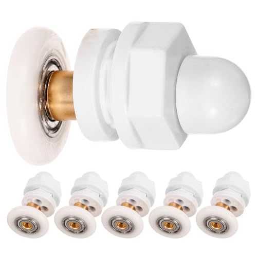 Rodillos para Puertas de Ducha 25 Mm de Nylon Resistente (6 Piezas) 2