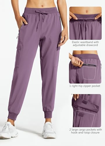 Image of Libin Women's Hiking Cargo Pants Quick Dry Joggers Petitle /Regular /Tall