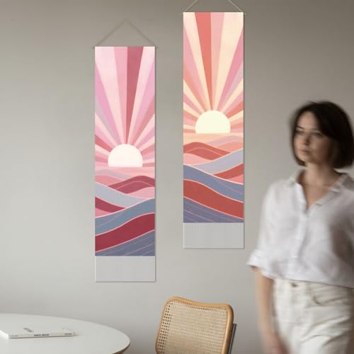 Tapisserie murale bohème SUPERDANT habiller un mur vide lot de 2 130x33