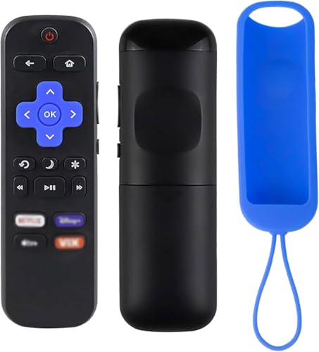 Catálogo para Comprar On-line tcl roku tv . 41 DOMOKO Control Remoto para Roku TV, No Funciona con Roku Stick/Express/Premiere, Compatible con TCL, Hisense, ONN, Hitachi, Element, Westinghouse, Philips, JVC