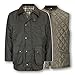 Produktbild WALKER AND HAWKES Greendale 3-1 - Herren Jacke - 100% gewachste Baumwolle - wattiert - Olivgrün - 3XL