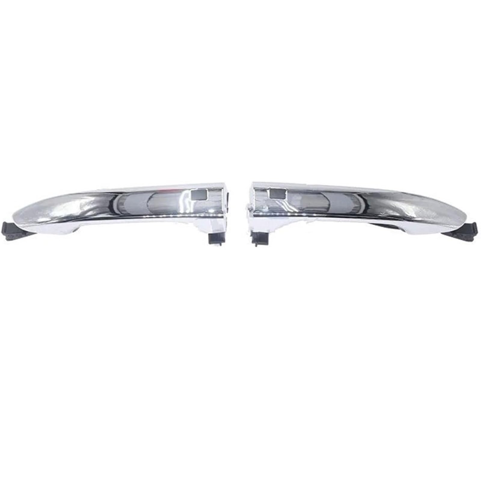 Glymzoi A Set Car Exterior Door Handles Car Outer Door Handle For Hyundai For Grand I10 2014-2024 For Chrome Outside 82651-B4200 82661-B4200(A Set)