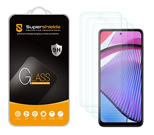 Supershieldz (3 Pack) Designed for Motorola Moto G 5G (2023) Tempered Glass Screen Protector Anti Scratch Bubble Free
