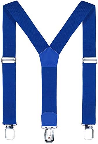 DonDon Boys Braces Suspenders 2 cm 0.79" wide adjustable in length for a height of 80 cm 31.49" to 110 cm 43.31" or 1  5 years