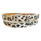 Avec cette ceinture imprimée léopard pour les femmes, vous avez un accessoire de la mode, en ajoutant une touche de mode à votre look global et en menant les dernières tendances de la mode.