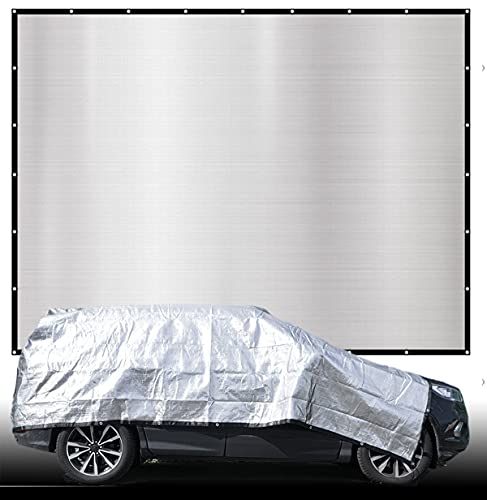 AMANKA 99% Schattennetz Auto 3x4 - Hitzeschutz Auto Hund - Auto Zubehör...