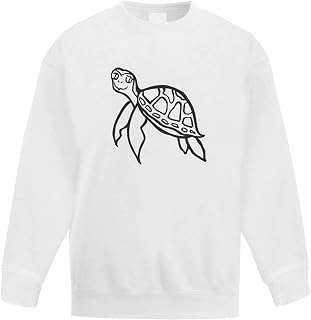 Azeeda 'Sea Turtle' Kid's Sweatshirt/Jumper (14-15 Years) (KW00057240)