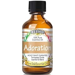 Pure Gold Adoration Blend Essential Oil, 100% Natural & Undiluted, 60ml
