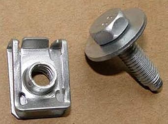 Swordfish 65709-M8 U Nut w/Screw for Mercedes 004-994-18-45 & 000000001410, Package of 5 Sets 10 pcs