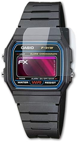 Amazon.com: atFoliX Plastic Glass Protective Film Compatible with Casio  F-91W-1YEF Glass Protector, 9H Hybrid-Glass FX Glass Screen Protector of  Plastic : Cell Phones \u0026 Accessories