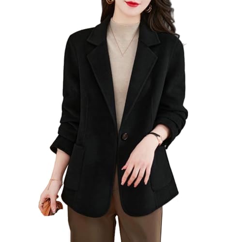 Veste en cachemire femme noire finie la sensation de froid hiver