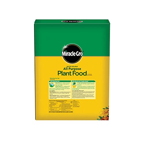 Miracle-Gro Water Soluble All Purpose Plant Food, Plant Fertilizer for Indoor or Outdoor Plants, Roses, Flowers, Houseplants, Vegetables and Trees, 10 lb.