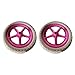 FytStycale 1 Pair Balance Bike Replacement Wheels Training Wheels Cycling Repairing 11 inch Maintenance Outdoors Sports Lightweight, Pink