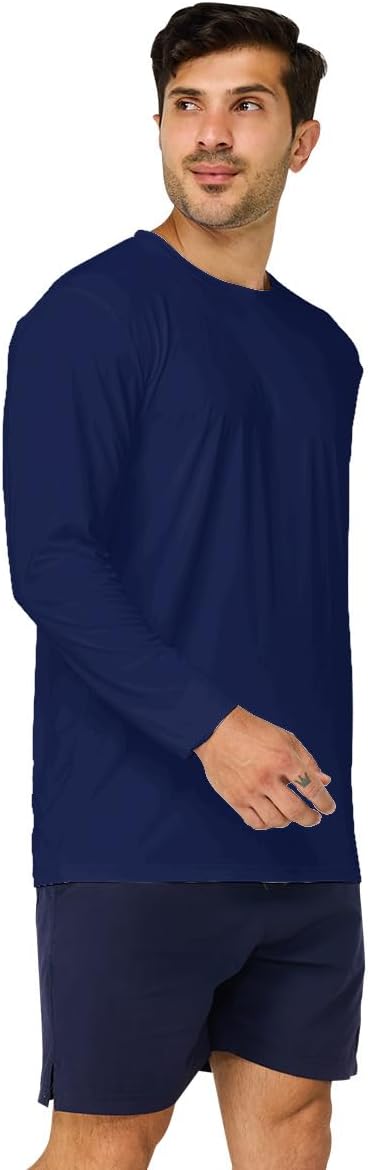 Fishing Shirts for Men Long Sleeve Mens UPF 50+ Sun Protection Outdoor T Shirts