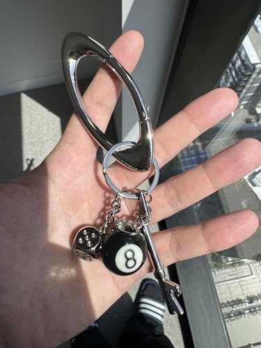 Image of Cute Star Carabiner Clips Keychain Y2K Cool Heavy Duty Starfish Carabiner Belt Loop Clip for Men Women