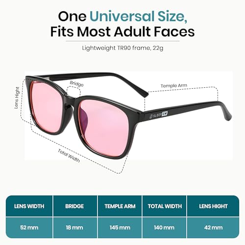 Image of Sleep ZM Blue Light Blocking & Light Sensitivity Glasses - 14 Lens Types for Comfort, Relaxation, Sleep & Relief