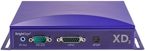 BrightSign Networked Multi-Control Interactive and Live TV Player XD1132