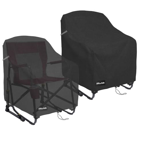 Rocking Chair Cover for GCI Freestyle Rocker (26x27x34) Black