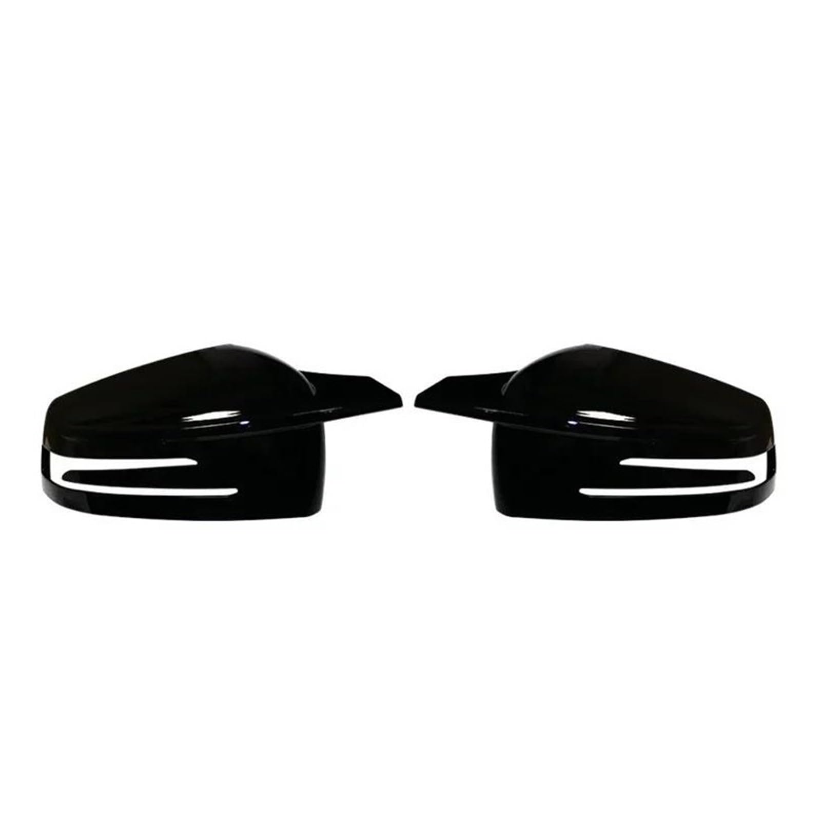 Capuchons de protection de rétroviseur finition noir laqué pour W212 W204