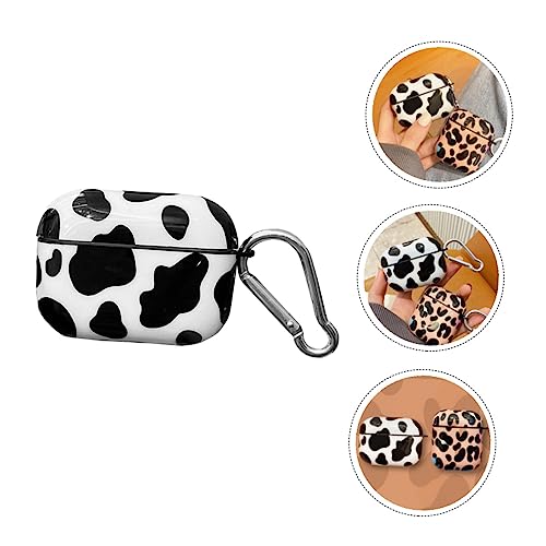 UKCOCO 2 Peças Capas De Fone De Ouvido Com Padrão De Vaca Capa De Fone De Ouvido De Aparência Capa D
