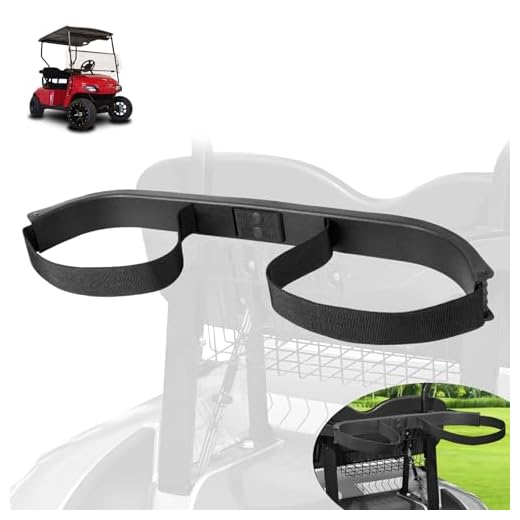 Drive-Up Golf Cart Bag Holder Bracket