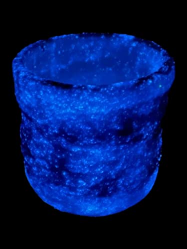 Penguin Pottery - Glow In The Dark Pottery Glaze - Blue - Low Fire Glaze Cone 06 - Glow In The Dark Paint For Ceramics (5 Oz | 148 Ml) #TOP1