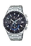 Casio Eqs-920Db-2Avudf Edifice Solar Powered Orologio analogico, Nero, Bracciale