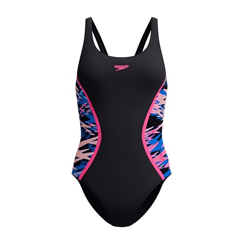 Speedo Hyperboom Splice Muscleback One Piece Schwimmanzug für...