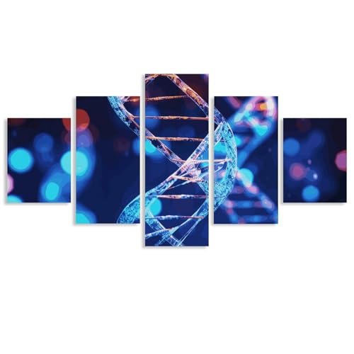 Œuvre d'art DNA Genetic Helix pour sublimer un mur blanc vide