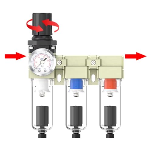 Separador de aceite y agua automático para eliminar la humedad en compresor de aire 4