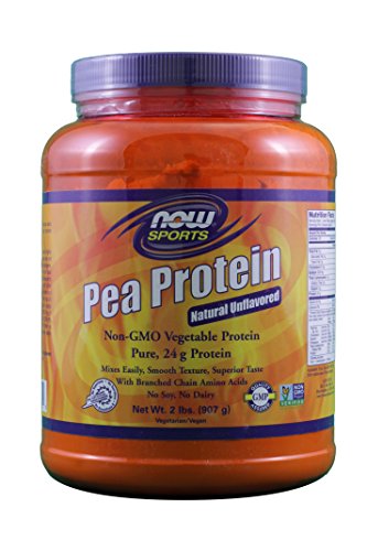 NOW Foods Pea Protein Unflavored (2 Pack)