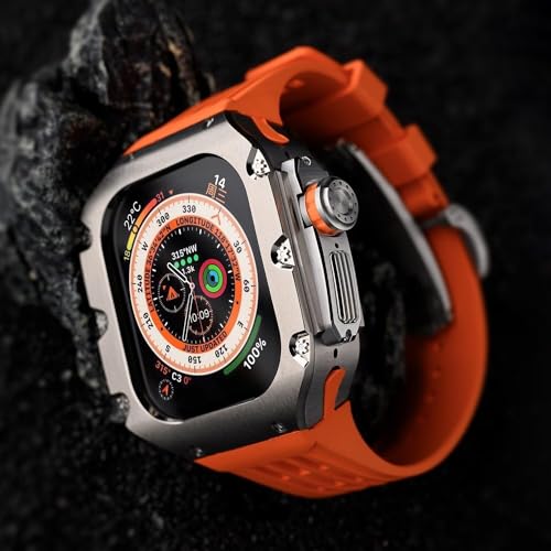 Protégez votre Apple Watch Ultra avec ce kit de remplacement titane et métal 49mm