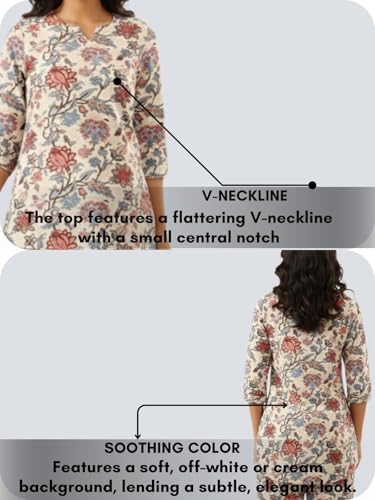 Image of Leriya Fashion Kurta Sets for Woman | Co ord Set for Women Stylish | Kurti Set for Woman | Short Kurti for Women | Kurtis | Ethnic Jaipuri Straight Kurta Set with Palazzo Pants | Salwar Suit for Party Outfits