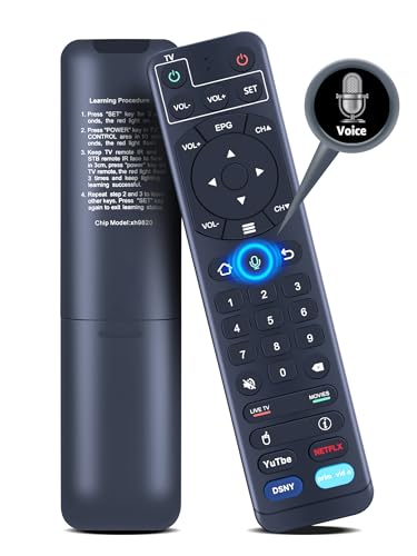 Télécommande vocale Vseebox V2 Pro avec contrôle micro longue portée