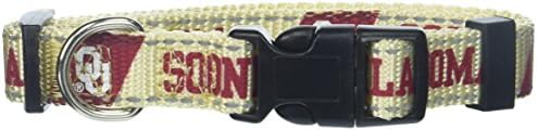 Pet Goods NCAA Oklahoma Sooners Dog Collar, Small